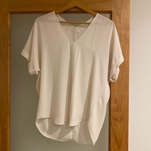 White V-Neck • Lush